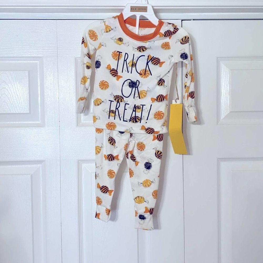 Rae Dunn Kids Halloween Pajamas size 2T